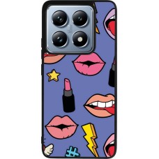 Xiaomi 14T Pro Case Hülle - Silikon schwarz Lips and lipgloss