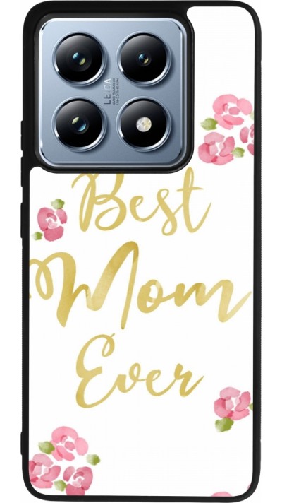 Coque Xiaomi 14T Pro - Silicone rigide noir Mom 2024 best Mom ever