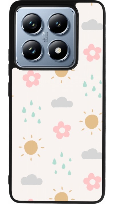 Xiaomi 14T Pro Case Hülle - Silikon schwarz Spring 23 weather