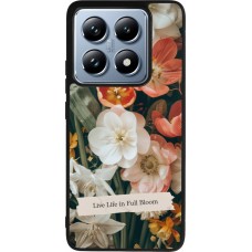Xiaomi 14T Pro Case Hülle - Silikon schwarz Full Bloom Spring 2026