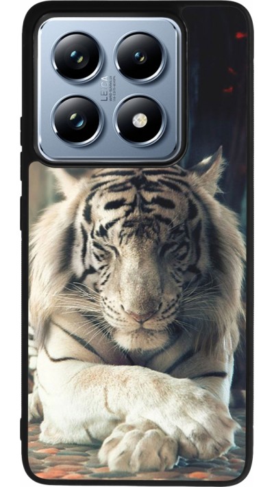 Xiaomi 14T Pro Case Hülle - Silikon schwarz Zen Tiger