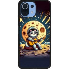 Xiaomi Mi 11 Lite 5G Case Hülle - Silikon schwarz AstroKatze RockMond
