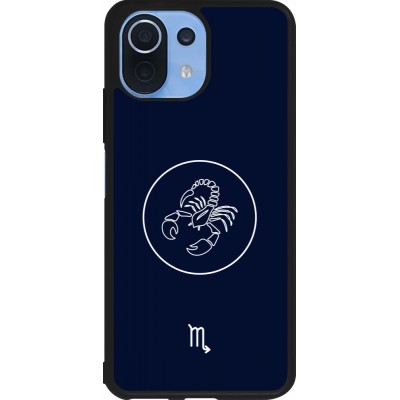 Xiaomi Mi 11 Lite 5G Case Hülle - Silikon schwarz Astrologie Skorpion