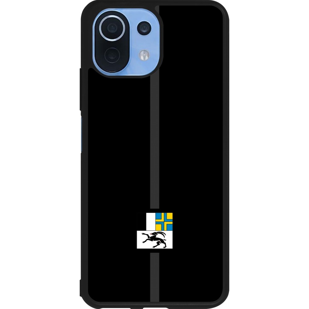Xiaomi Mi 11 Lite 5G Case Hülle - Silikon schwarz Kanton GR schwarz