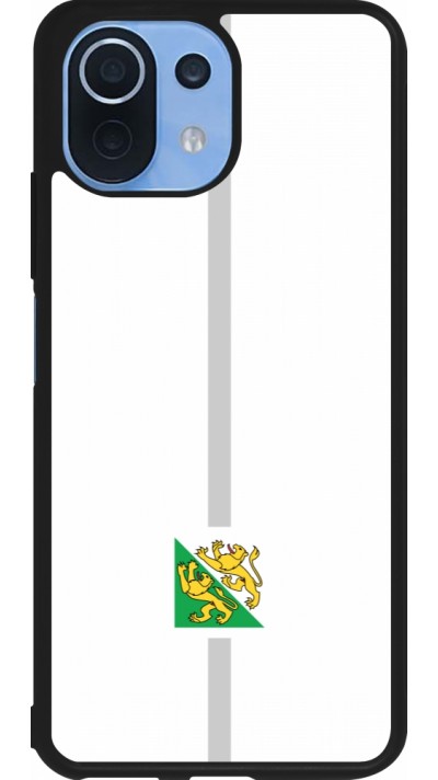 Xiaomi Mi 11 Lite 5G Case Hülle - Silikon schwarz Kanton TG weiss