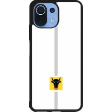 Xiaomi Mi 11 Lite 5G Case Hülle - Silikon schwarz Kanton UR weiss