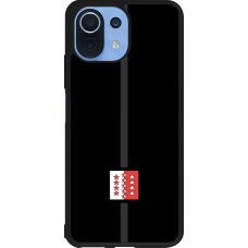 Xiaomi Mi 11 Lite 5G Case Hülle - Silikon schwarz Kanton VS schwarz