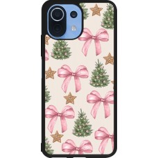 Xiaomi Mi 11 Lite 5G Case Hülle - Silikon schwarz Christmas 25 Vintage Ribbons