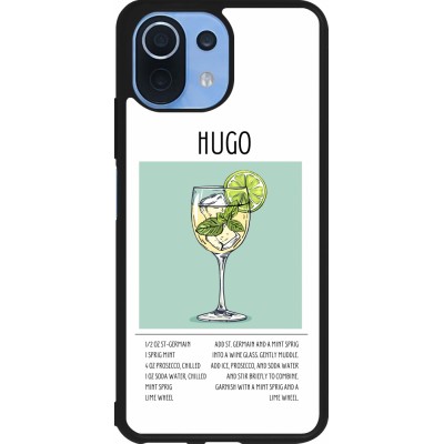 Xiaomi Mi 11 Lite 5G Case Hülle - Silikon schwarz Cocktail Rezept Hugo