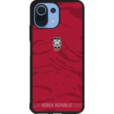 Coque Xiaomi Mi 11 Lite 5G - Silicone rigide noir Maillot de football Corée du Sud 2026 personnalisable