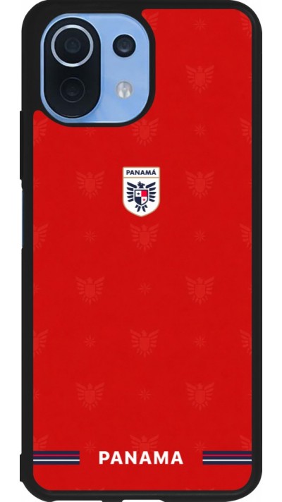 Coque Xiaomi Mi 11 Lite 5G - Silicone rigide noir Maillot de football Panama 2026 personnalisable