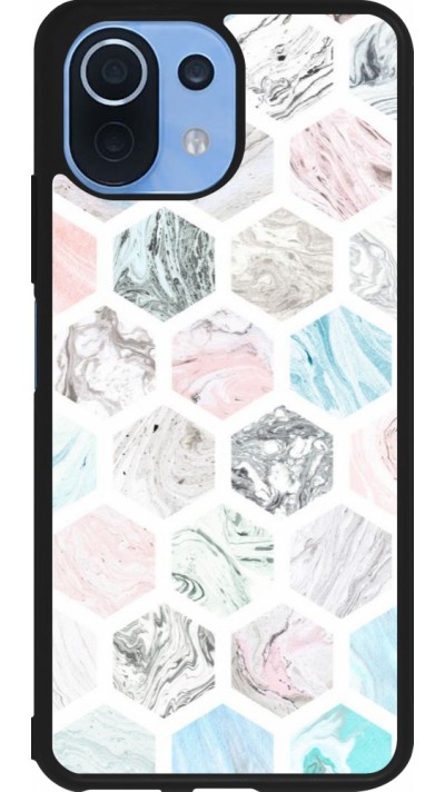 Xiaomi Mi 11 Lite 5G Case Hülle - Silikon schwarz Marble Everything