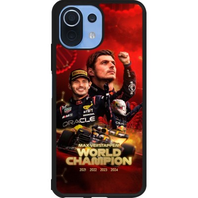 Xiaomi Mi 11 Lite 5G Case Hülle - Silikon schwarz Max Verstappen Champion 2023