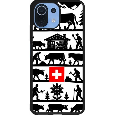 Xiaomi Mi 11 Lite 5G Case Hülle - Silikon schwarz Poya Schweiz 1