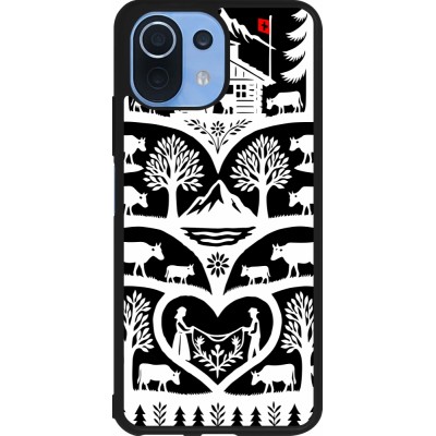 Xiaomi Mi 11 Lite 5G Case Hülle - Silikon schwarz Poya Schweiz 2 schwarz