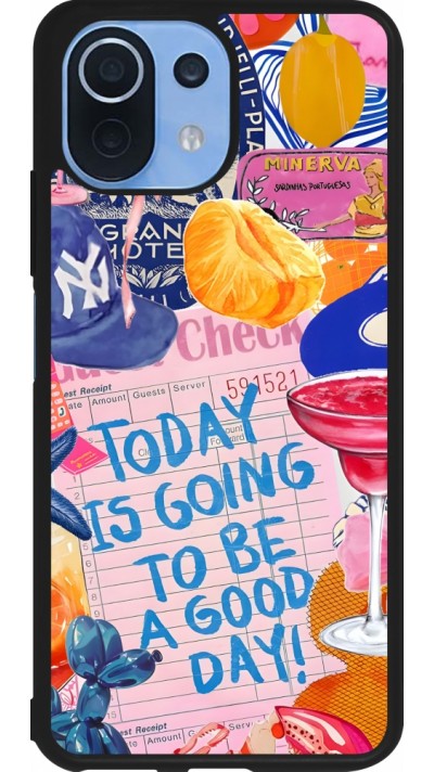 Coque Xiaomi Mi 11 Lite 5G - Silicone rigide noir Preppy Today is Going to be a good day Coque Xiaomi Mi 11 Lite 5G - Silicone rigide noir Preppy Today is Going to be a good day