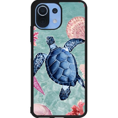 Xiaomi Mi 11 Lite 5G Case Hülle - Silikon schwarz Preppy Turtle