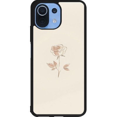 Xiaomi Mi 11 Lite 5G Case Hülle - Silikon schwarz Rosa Sand Minimalistisch