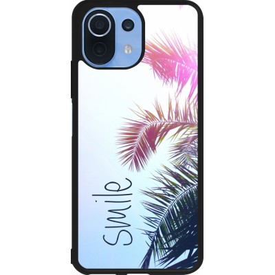 Xiaomi Mi 11 Lite 5G Case Hülle - Silikon schwarz Smile 05