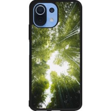 Xiaomi Mi 11 Lite 5G Case Hülle - Silikon schwarz Spring 23 forest blue sky