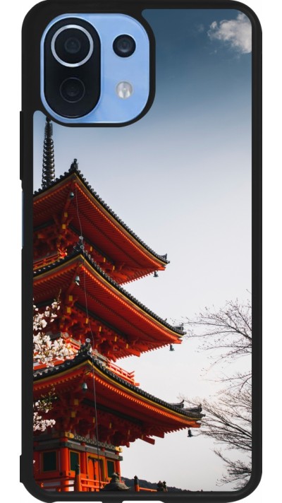 Xiaomi Mi 11 Lite 5G Case Hülle - Silikon schwarz Spring 23 Japan