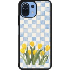 Xiaomi Mi 11 Lite 5G Case Hülle - Silikon schwarz Blue vichy tulips Spring 2026
