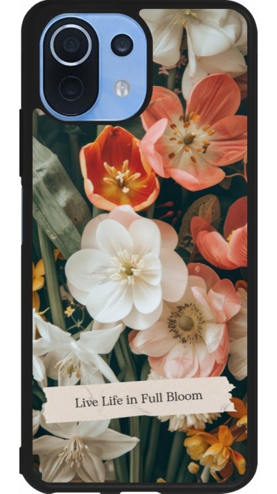 Xiaomi Mi 11 Lite 5G Case Hülle - Silikon schwarz Full Bloom Spring 2026