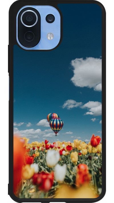 Xiaomi Mi 11 Lite 5G Case Hülle - Silikon schwarz Hot air balloon Spring 2026