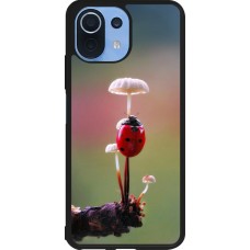 Xiaomi Mi 11 Lite 5G Case Hülle - Silikon schwarz Ladybird on a mushroom Spring 2026