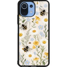 Xiaomi Mi 11 Lite 5G Case Hülle - Silikon schwarz Pattern bees Spring 2026