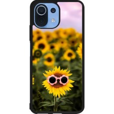 Xiaomi Mi 11 Lite 5G Case Hülle - Silikon schwarz Sunflower with glasses Spring 2026