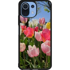Xiaomi Mi 11 Lite 5G Case Hülle - Silikon schwarz Tulips Spring 2026