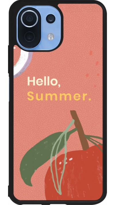 Xiaomi Mi 11 Lite 5G Case Hülle - Silikon schwarz Summer 2025 Hello summer