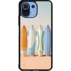 Xiaomi Mi 11 Lite 5G Case Hülle - Silikon schwarz Summer surfboard 2025