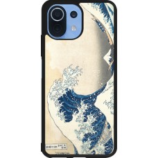 Xiaomi Mi 11 Lite 5G Case Hülle - Silikon schwarz Kunstbild - Die große Welle vor Kanagawa - Hokusai