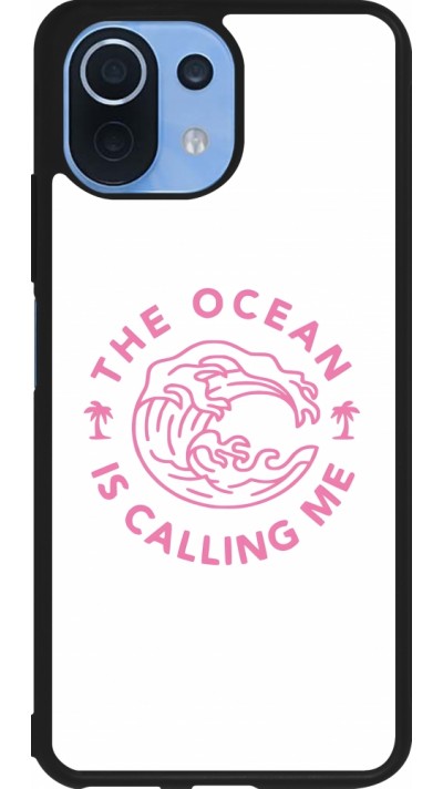 Coque Xiaomi Mi 11 Lite 5G - Silicone rigide noir The Ocean is calling me Coque Xiaomi Mi 11 Lite 5G - Silicone rigide noir The Ocean is calling me