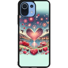 Xiaomi Mi 11 Lite 5G Case Hülle - Silikon schwarz Valentin 2025 Schick