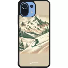 Xiaomi Mi 11 Lite 5G Case Hülle - Silikon schwarz Vintage Skiberg