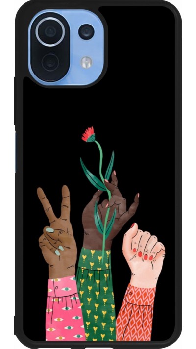 Coque Xiaomi Mi 11 Lite 5G - Silicone rigide noir Womens day 2026 2