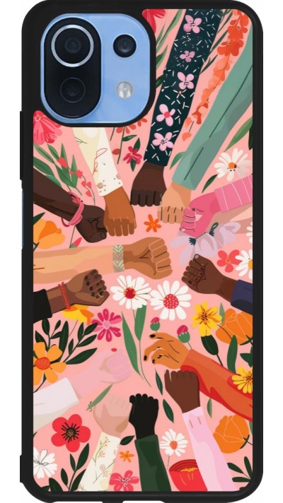 Coque Xiaomi Mi 11 Lite 5G - Silicone rigide noir Womens day 2026 8