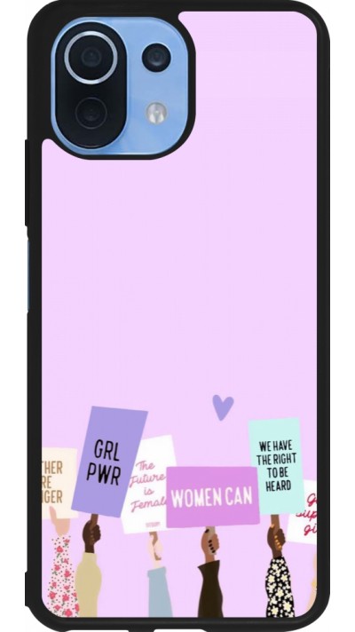 Coque Xiaomi Mi 11 Lite 5G - Silicone rigide noir Womens day 2026 9