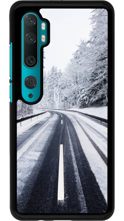 Xiaomi Mi Note 10 / Note 10 Pro Case Hülle - Winter 22 Snowy Road