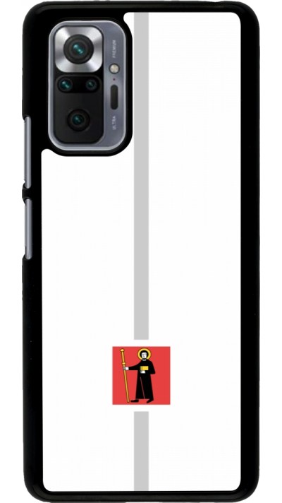 Xiaomi Redmi Note 10 Pro Case Hülle - Kanton GL weiss