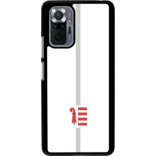 Xiaomi Redmi Note 10 Pro Case Hülle - Kanton JU weiss