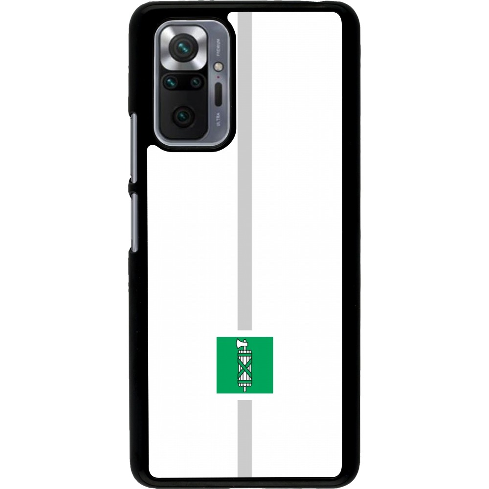 Xiaomi Redmi Note 10 Pro Case Hülle - Kanton SG weiss