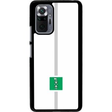 Xiaomi Redmi Note 10 Pro Case Hülle - Kanton SG weiss