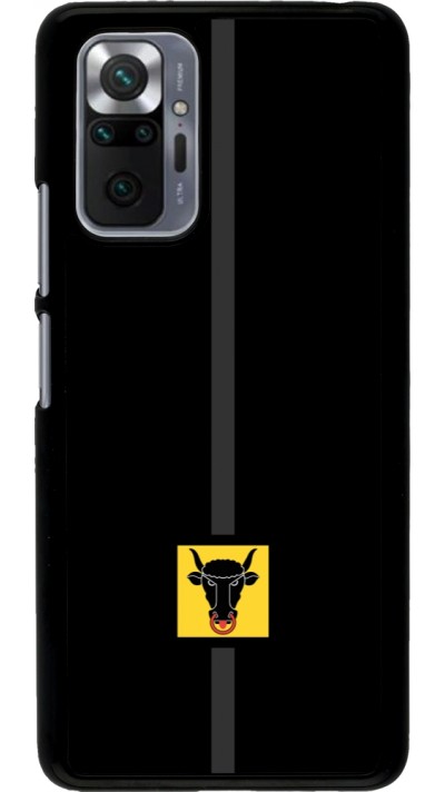 Xiaomi Redmi Note 10 Pro Case Hülle - Kanton UR schwarz