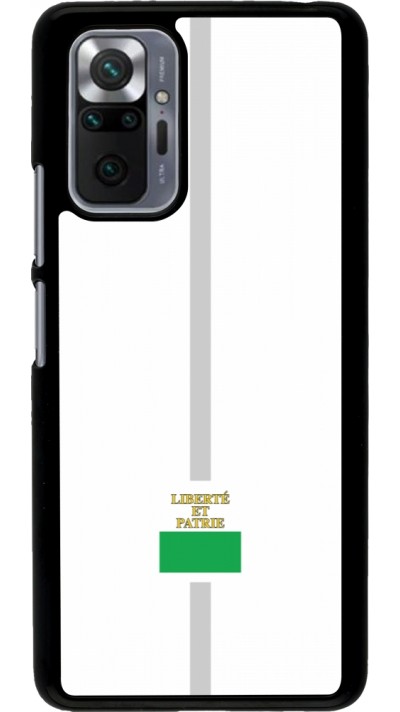 Xiaomi Redmi Note 10 Pro Case Hülle - Kanton VD weiss