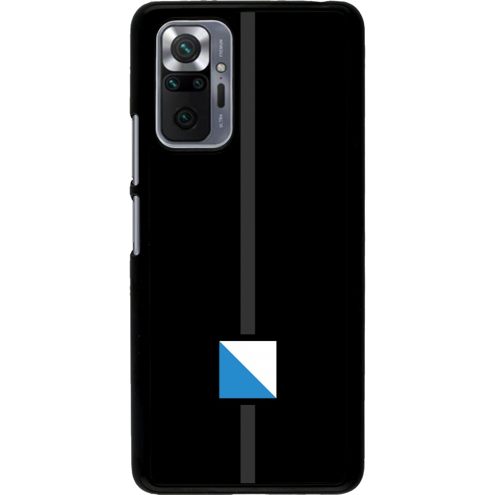Xiaomi Redmi Note 10 Pro Case Hülle - Kanton ZH schwarz
