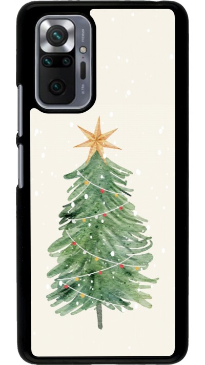 Coque Xiaomi Redmi Note 10 Pro - Christmas 25 Sketch Tree